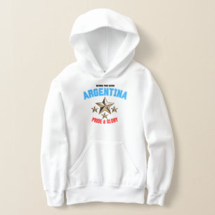 Argentinien National Pride Edition Kinder Hoodie