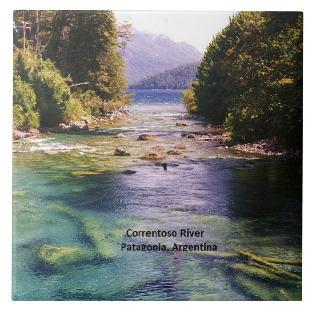 Argentinien, Patagonien Fliese (Vorderseite)