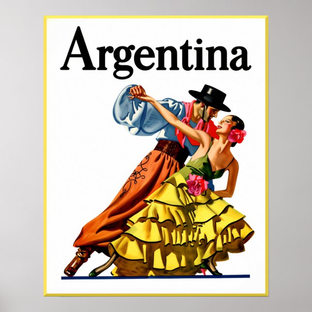 Argentinien Poster (Vorne)