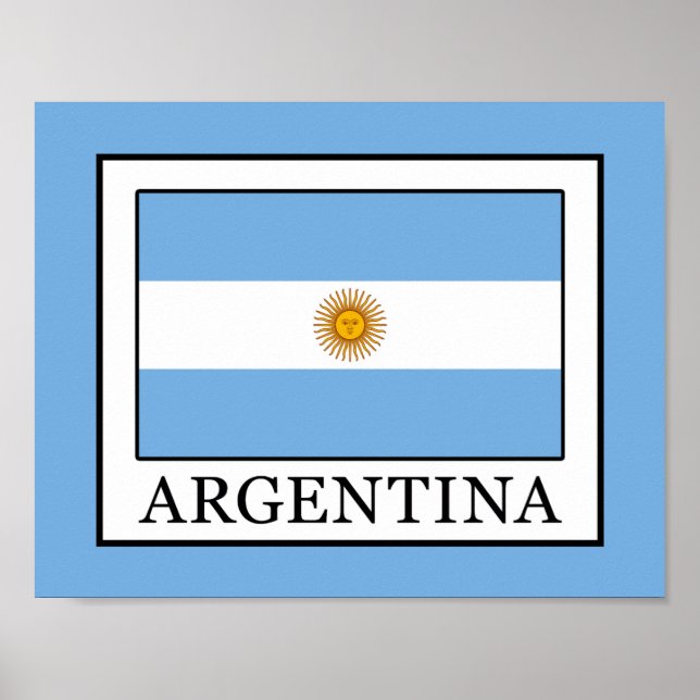 Argentinien Poster (Vorne)