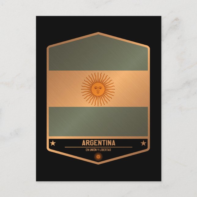Argentinien Postkarte (Vorderseite)