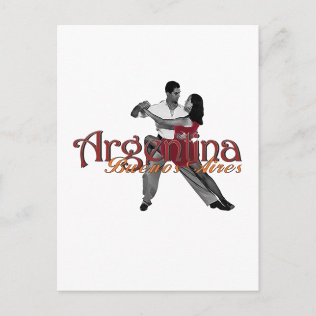 Argentinien Postkarte (Vorderseite)