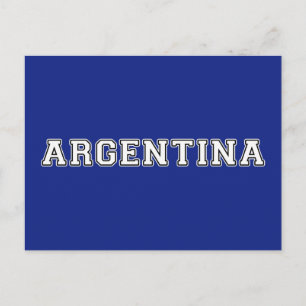 Argentinien Postkarte