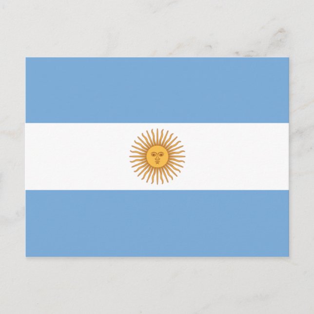 Argentinien Postkarte (Vorderseite)