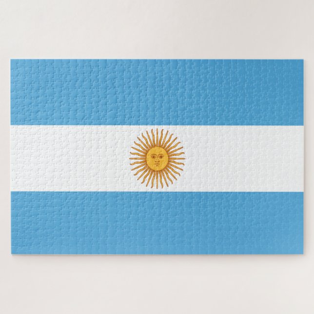 Argentinien Puzzle (Horizontal)