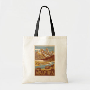 Argentinien Reise Kunst Vintage Tragetasche