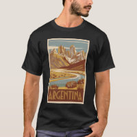 Argentinien Reisekunst Vintag