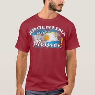 Argentinien Rosario Mormon LDS Mission Missionar T-Shirt