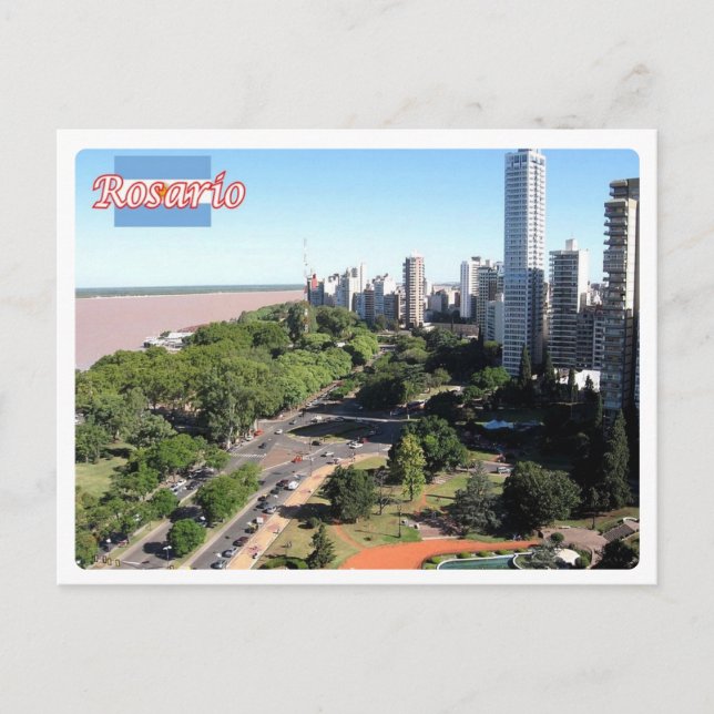 Argentinien - Rosario - Postkarte (Vorderseite)
