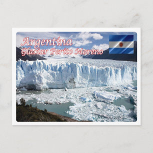 Argentinien - Santa Cruz - Glaciar Perit Postkarte