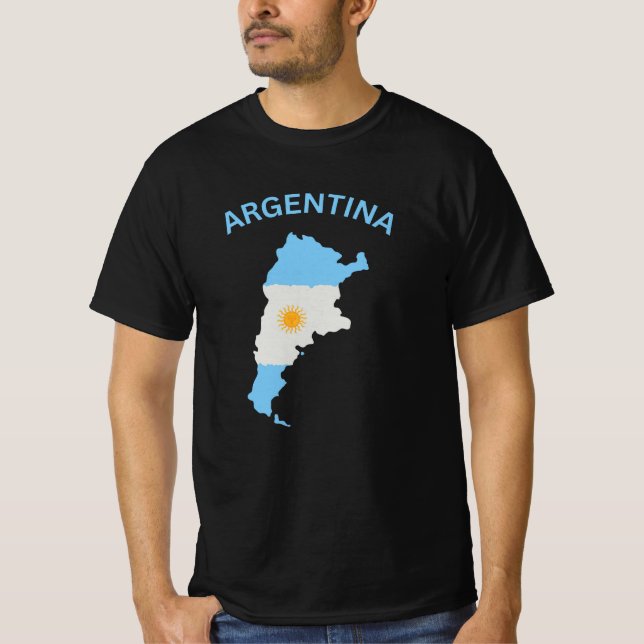Argentinien Shirt, Argentinien Hemd, Argentinien G T-Shirt (Vorderseite)
