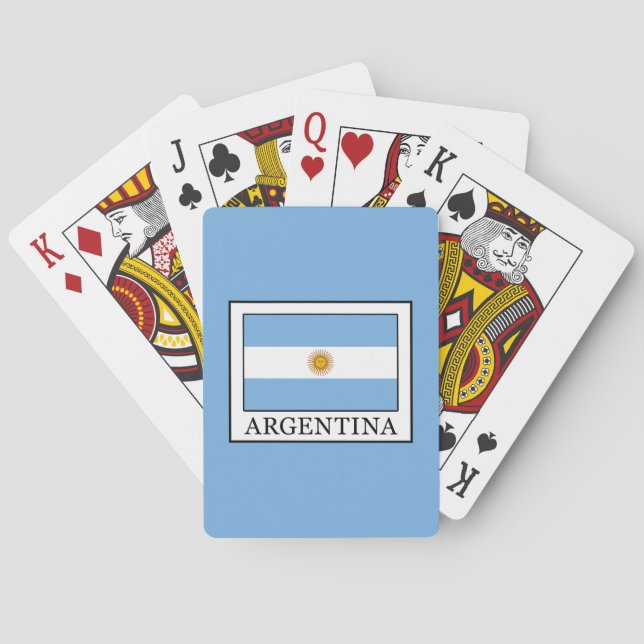 Argentinien Spielkarten (Rückseite)
