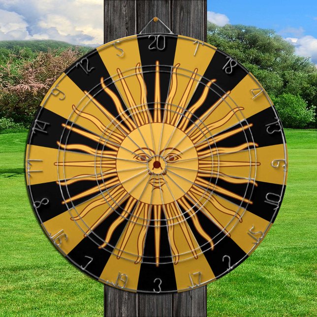 Argentinien Sun Dartboard & Flag Darts / Spielbret Dartscheibe (Von Creator hochgeladen)