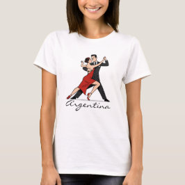Argentinien Tango Dancing Couple T-Shirt