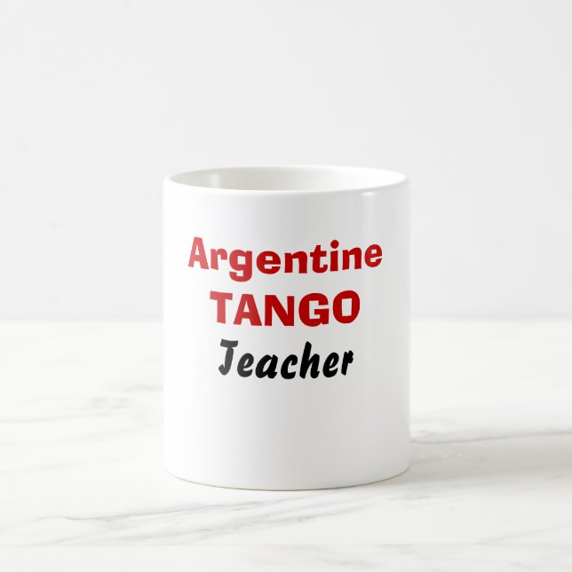 Argentinien, TANGO, Lehrer Tasse (Mittel)