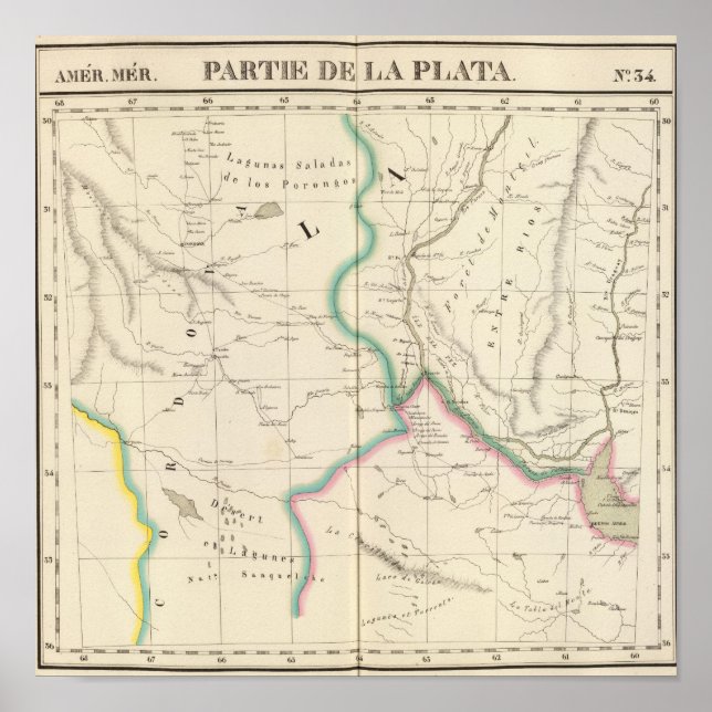 Argentinien und Uruguay 34 Poster (Vorne)