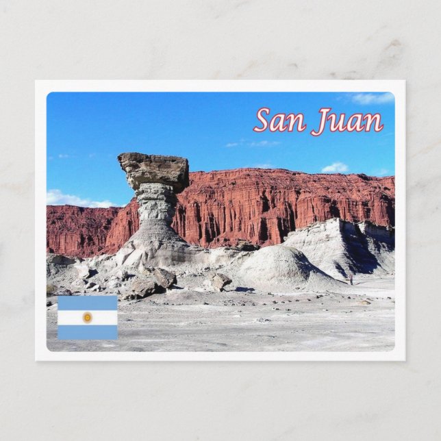 Argentinien - Valle de la Luna - Postkarte (Vorderseite)