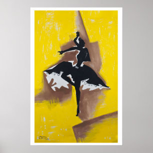 Argentinien Von Paul Colin - Vintage Art Deco Post Poster