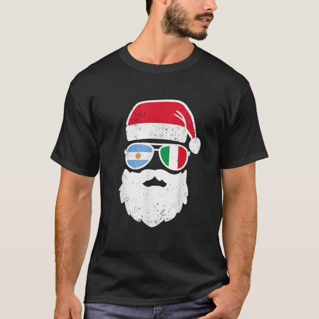 Argentinien Weihnachten Weihnachten Funny Italieni T-Shirt (Vorderseite)