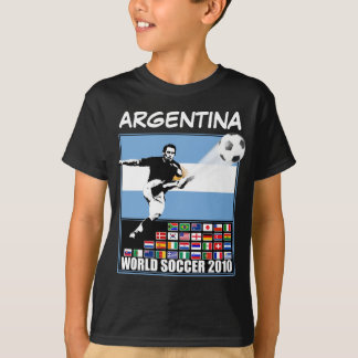 Argentinien-Weltfußball 2010 T-Shirt