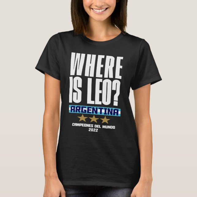 Argentinien Weltmeister T-Shirt (Vorderseite)