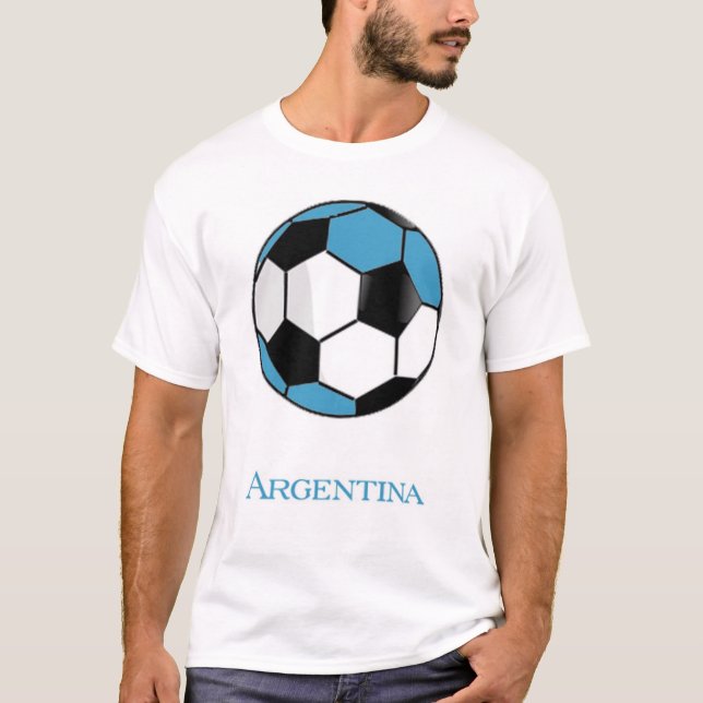 Argentinien-Weltmeisterschaft-Fußball-T - Shirt (Vorderseite)