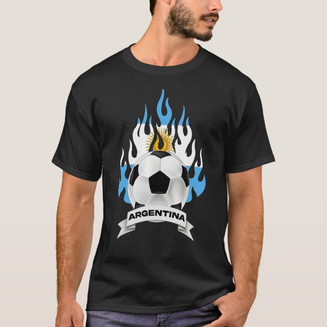 Argentiniens argentinischer Fußballball-Ball P T-Shirt (Vorderseite)