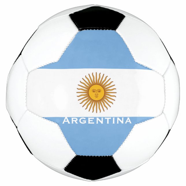 Argentiniens Flag-Fußballball Fußball (Vorderseite)