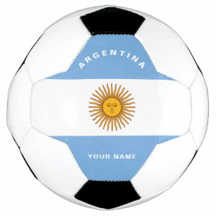 Argentiniens Flag-Fußballball Fußball