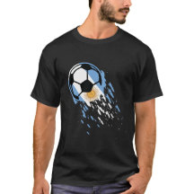 Argentiniens Fußballnationalfahne Fan Jersey