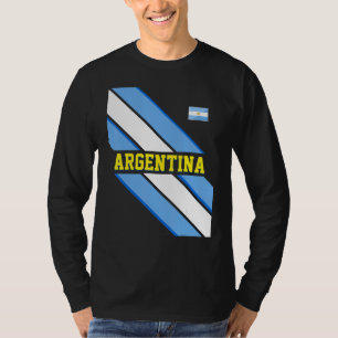 Argentiniens Fußballunterstützer Besucher Argentin T-Shirt