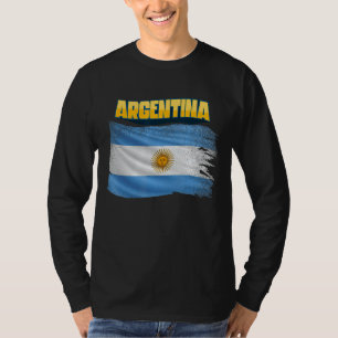 Argentiniens Fußballunterstützer Besucher Argentin T-Shirt