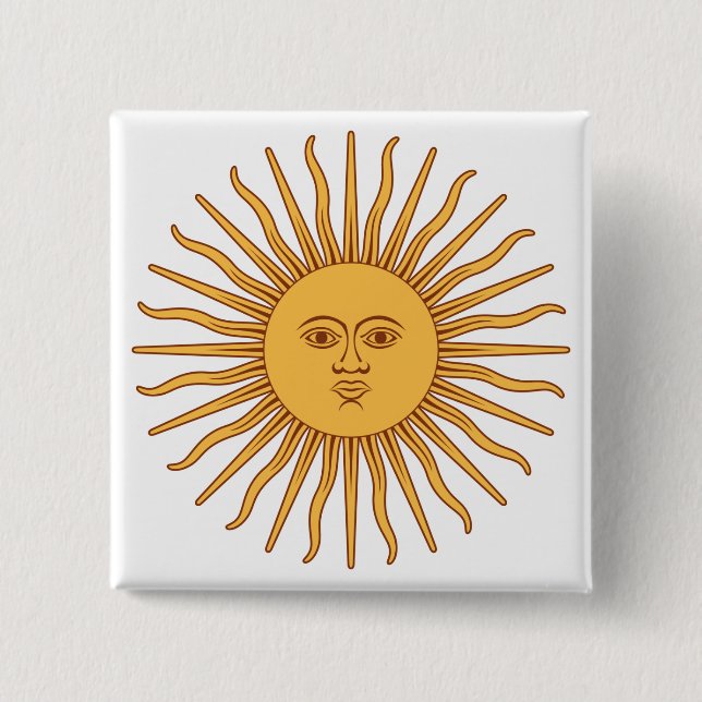 Argentinier Button (Vorderseite)