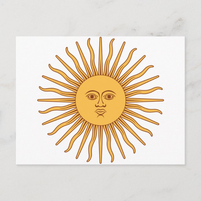 Argentinier Postkarte (Vorderseite)