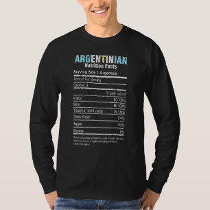 Argentinische Ernährungslage Argentinien Argentini T-Shirt