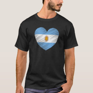 Argentinische Flag-Prix-Unterstützung für Vintag A T-Shirt