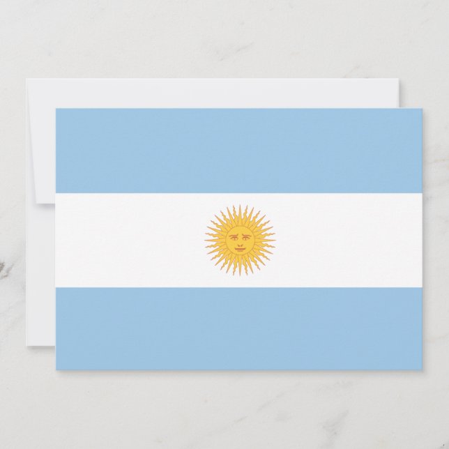 Argentinische Flagge (Vorderseite)