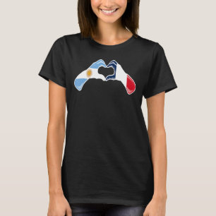 Argentinische Flagge - Argentinische Kroatische An T-Shirt