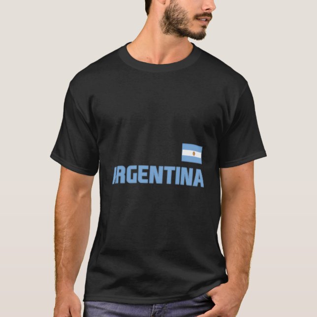 Argentinische Flagge - Argentinischer Preis - Inte T-Shirt (Vorderseite)