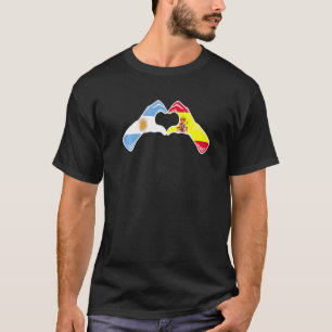 Argentinische Flagge - Argentinisches Spanisches H T-Shirt