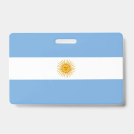 Argentinische Flagge Ausweis
