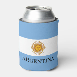 Argentinische Flagge Bandera De Argentina Dosenkühler