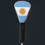 Argentinische Flagge Bandera De Argentina Golf Headcover<br><div class="desc">Argentinienflagge Bandera De Argentina Die blau-weißen Farben wurden von Manuel Belgrano,  dem Anführer der argentinischen Revolution gegen Spanien,  ausgewählt und repräsentieren den blauen Himmel,  der abtrennt,  um weiße Wolken zu enthüllen,  wie gesagt wird,  geschehen,  als die Befreiungsdemonstration begann. #argentinische #flag #argentina #banderadeargentina</div>