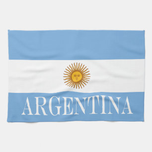 Argentinische Flagge Bandera De Argentina Handtuch