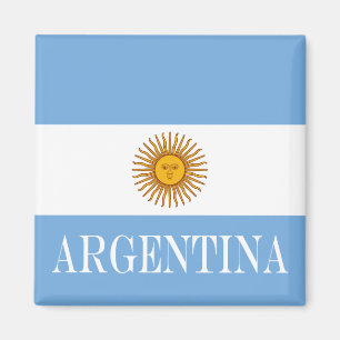Argentinische Flagge Bandera De Argentina Magnet