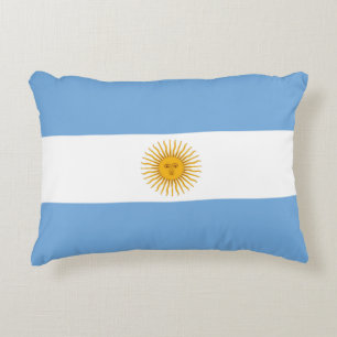 Argentinische Flagge Dekokissen