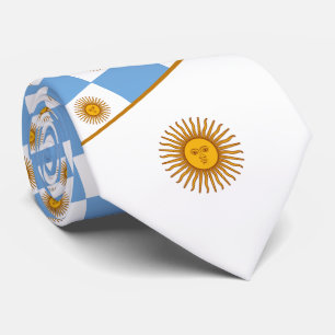 Argentinische Flagge, Flagge Argentiniens Krawatte