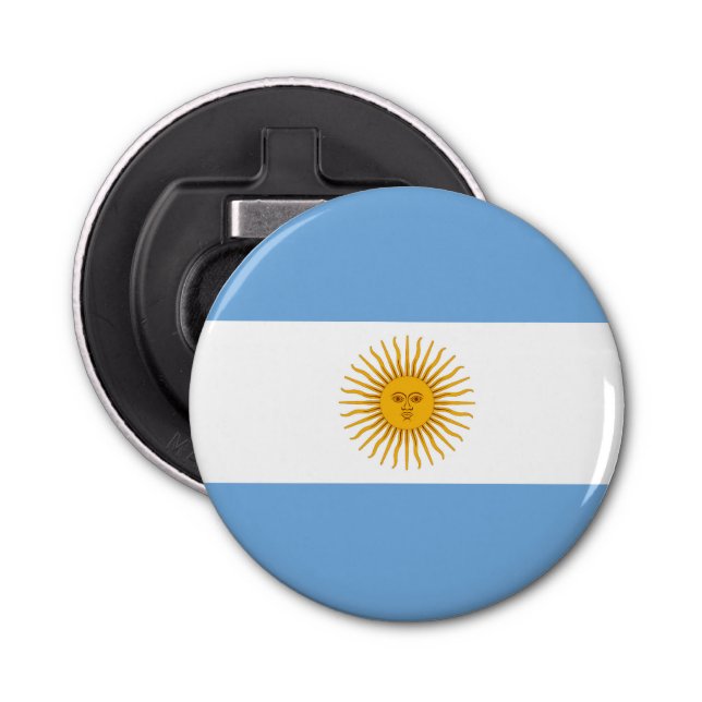 Argentinische Flagge Flaschenöffner (Vorderseite)