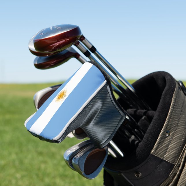 Argentinische Flagge Golf Headcover (In Situ)