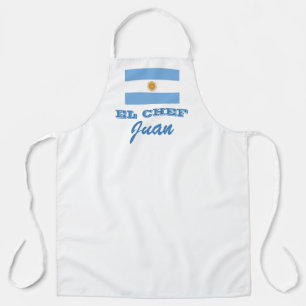 Argentinische Flagge GRILLEN Küche Schürze